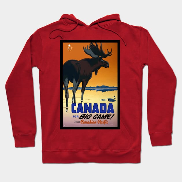 Canada for Big Game ! Hoodie by Yaelledark